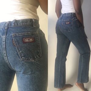 70s Vintage Levis Big E Bell Bottom Jeans Size 26